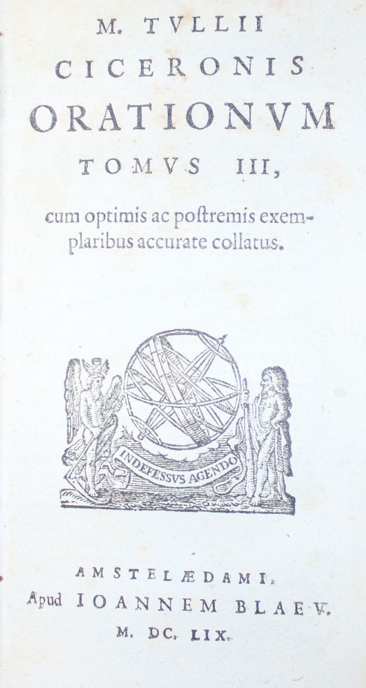 Große Abbildung Nr.1: 137-81 Cicero,M.T.: (Alte Drucke, Handschriften und Theologie)