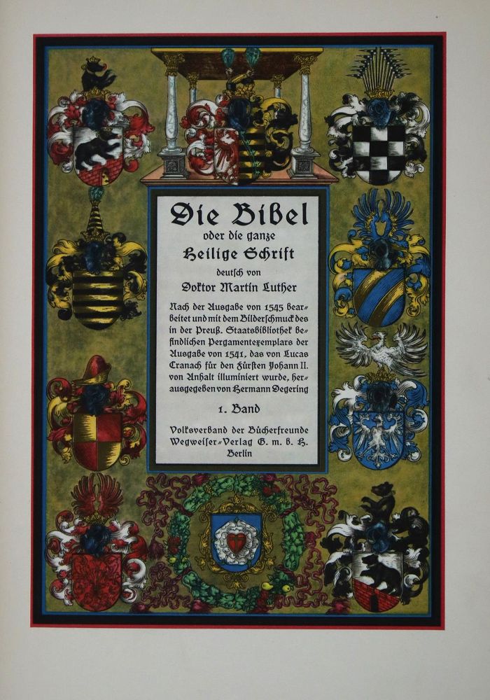 Große Abbildung Nr.2: 137-817 Bibel, Die.: (Faksimile)