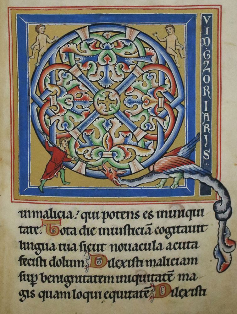 Große Abbildung Nr.2: 137-826 Landgrafenpsalter, Der.: (Faksimile)