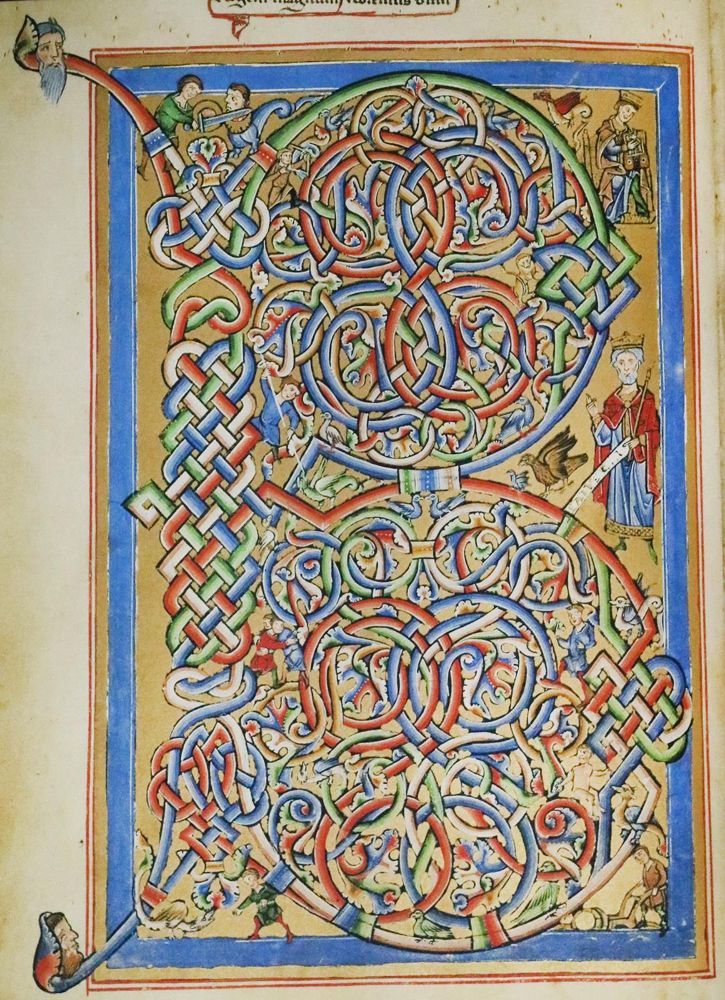 Große Abbildung Nr.2: 137-827 Landgrafenpsalter, Der.: (Faksimile)