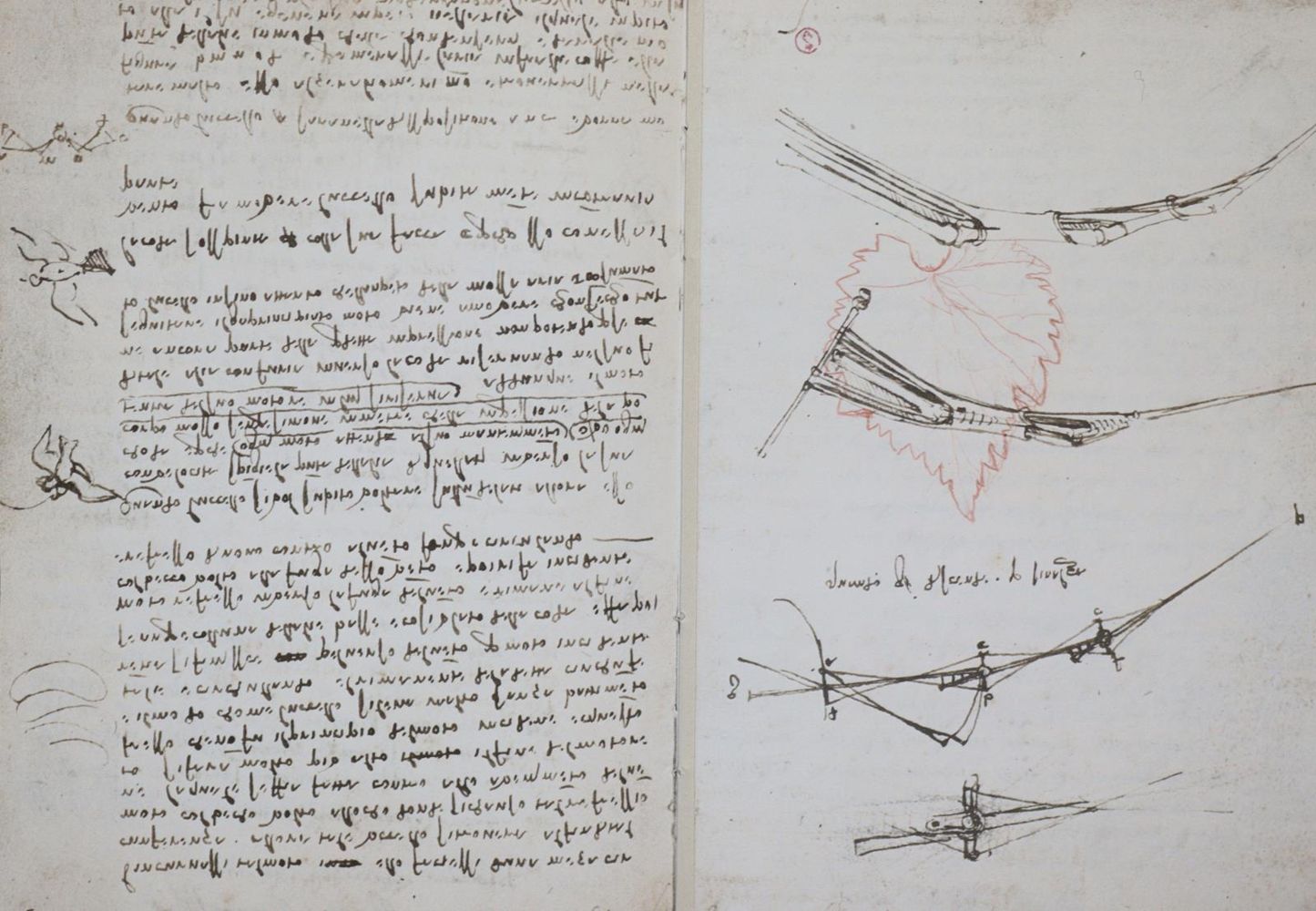 Große Abbildung Nr.3: 137-828 Leonardo da Vinci.: (Faksimile)