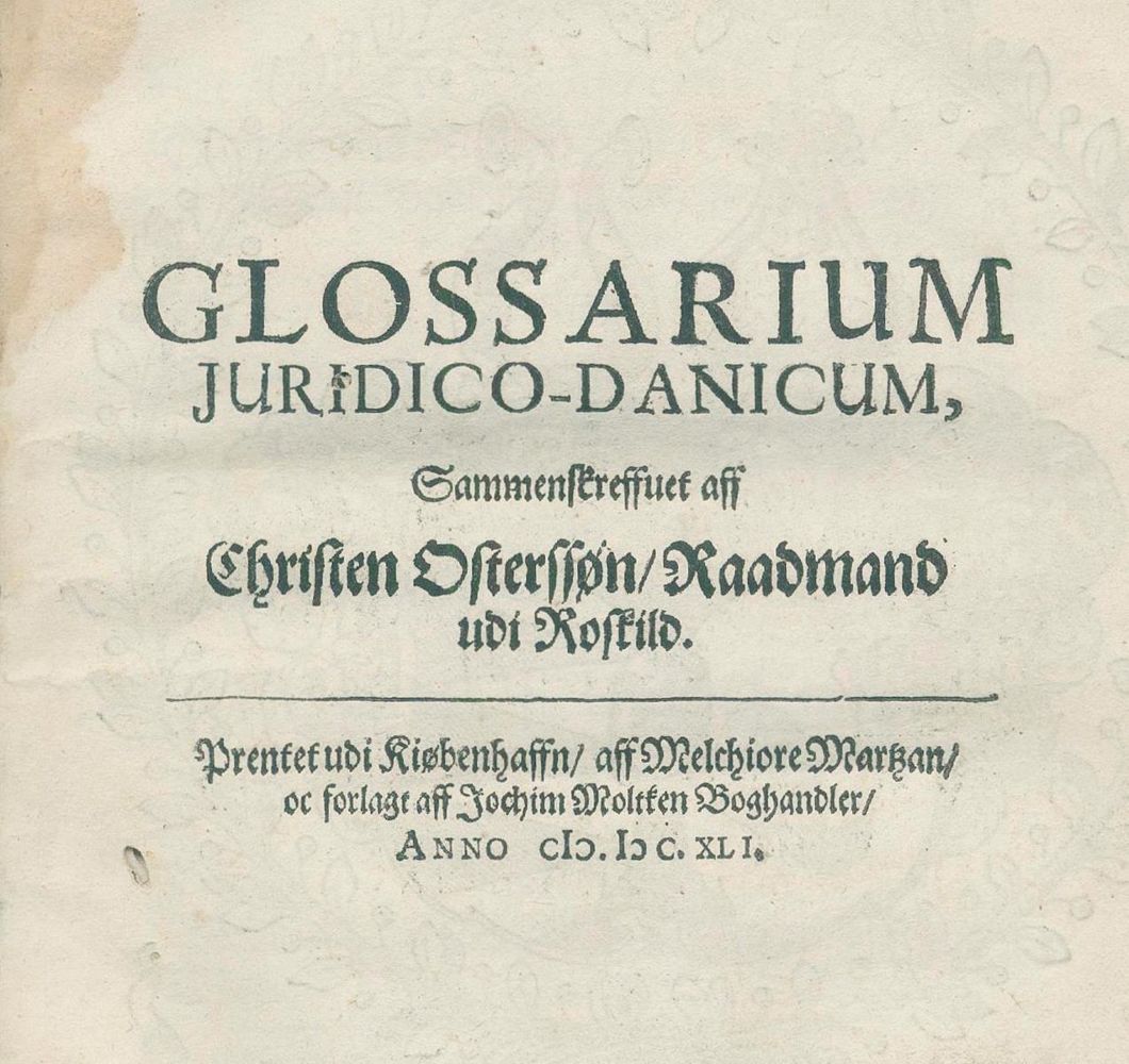 Große Abbildung Nr.1: 137-852 Ostersen,C.: (Lexika - Wörterbücher - Sprachwissenschaften)