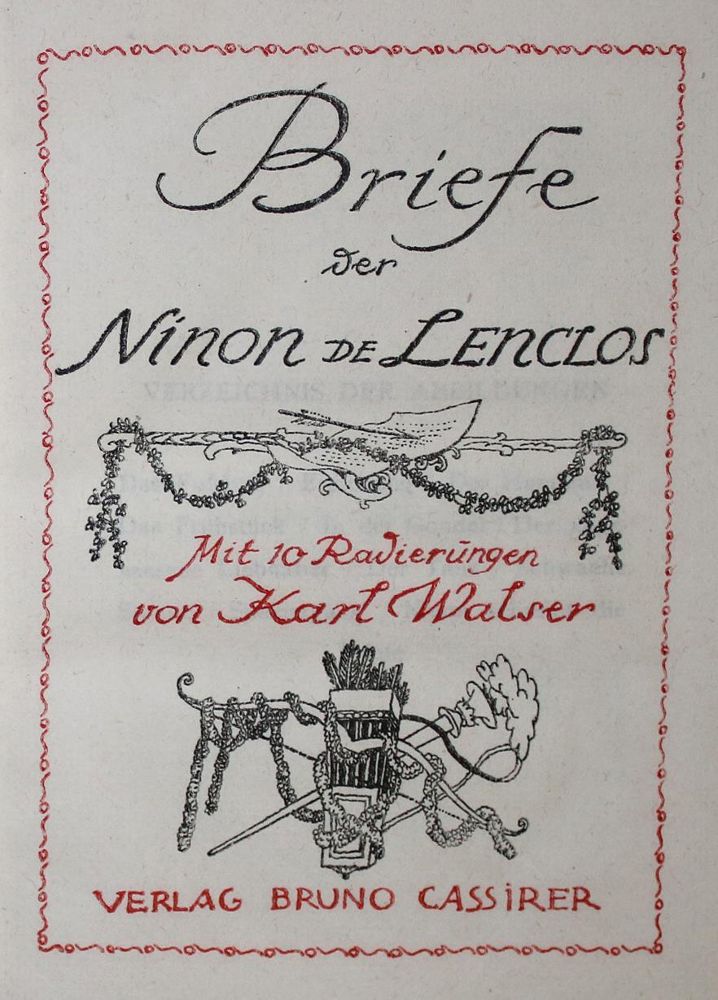 Große Abbildung Nr.2: 137-889 Lenclos,N.de.: (Erotika - Galantes)