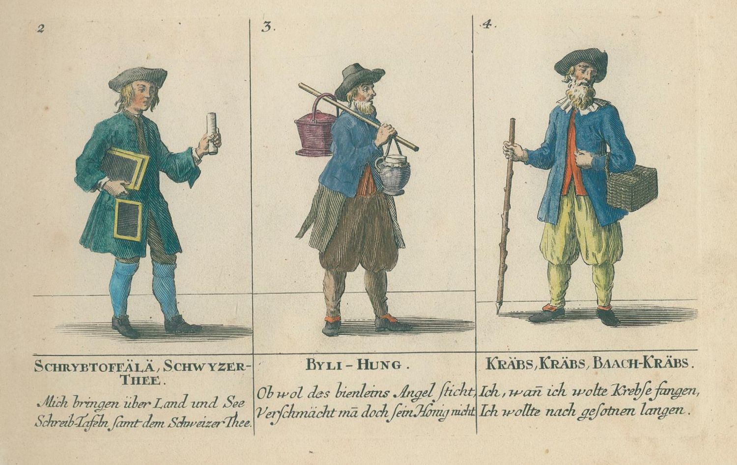Große Abbildung Nr.1: 137-901 (Herrliberger,D.).: (Mode und Trachten, Schweiz)
