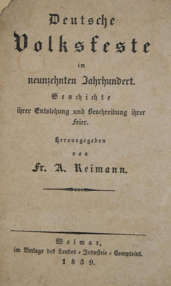 Große Abbildung Nr.1: 137-903 Reimann,F.A.: (Kultur- und Sittengeschichte)