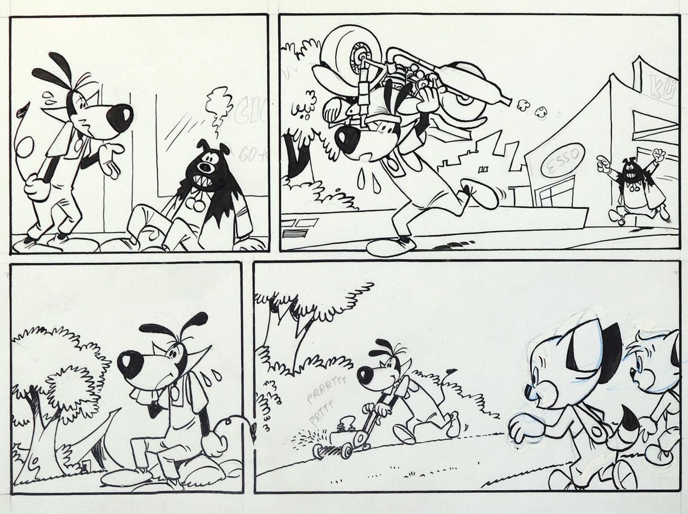 Große Abbildung Nr.2: 137-916 Perego, Giuseppe: (Comic, Fix und Foxi)