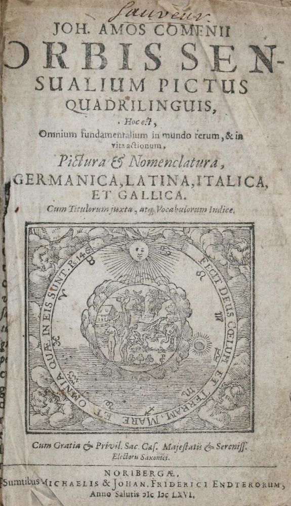 Große Abbildung Nr.2: 137-938 Comenius,J.A.: (Orbis Pictus)