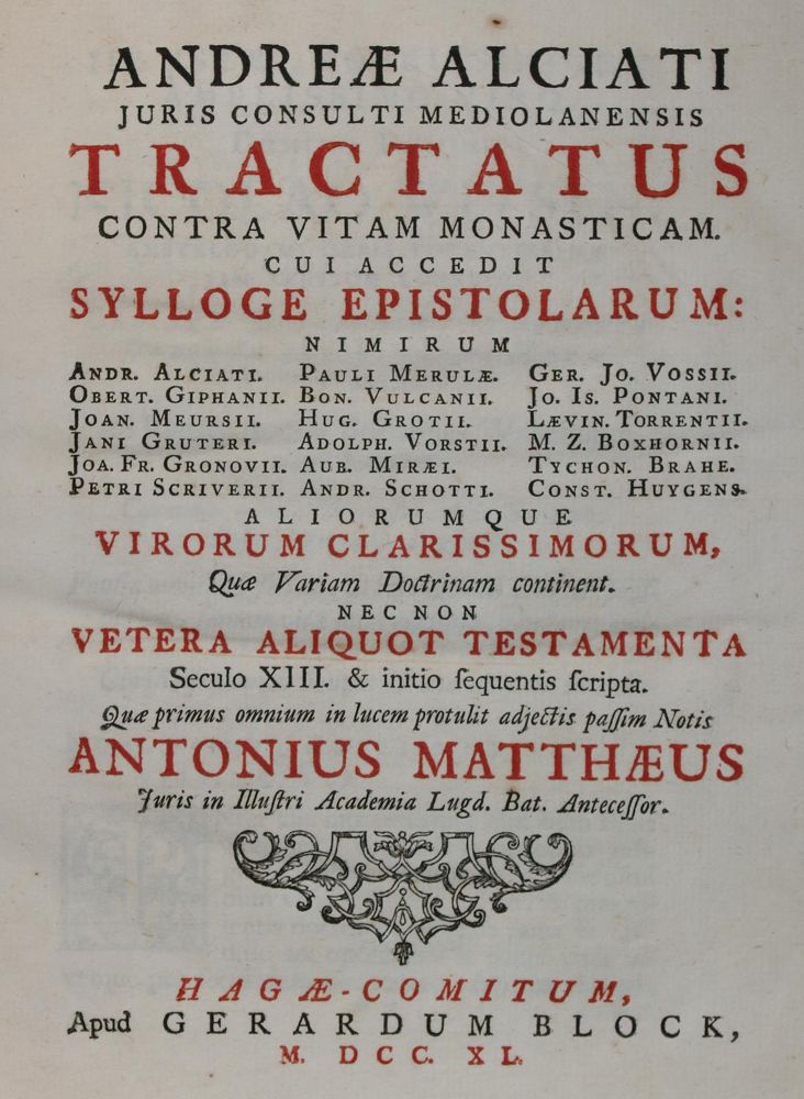 Große Abbildung Nr.1: 137-956 Alciati,A.: (Literatur und illustrierte Bücher bis 19.Jahrhundert)