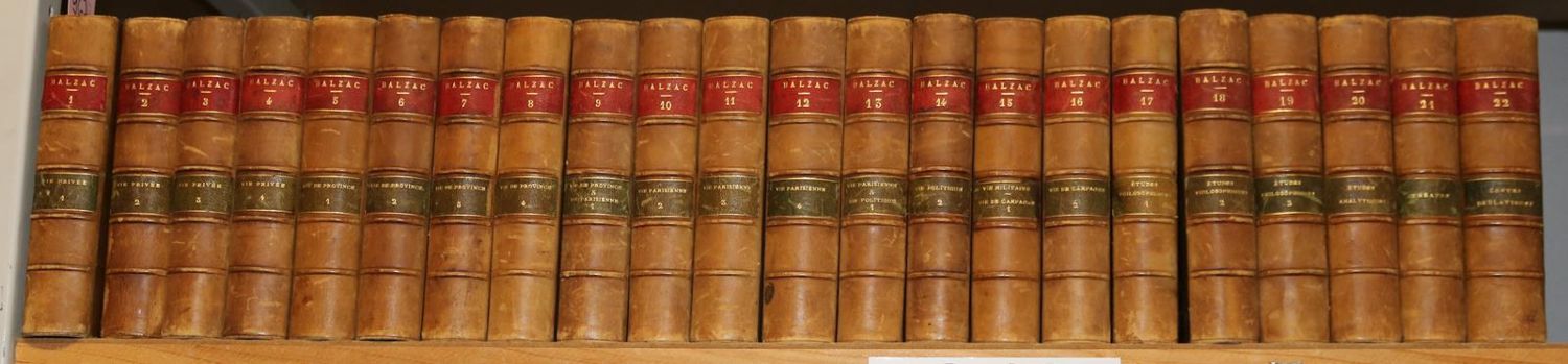 Große Abbildung Nr.2: 137-967 Balzac,H.de.: (Literatur und illustrierte Bücher bis 19.Jahrhundert)