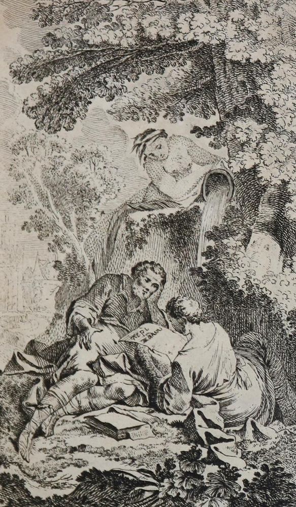 Große Abbildung Nr.1: 137-968 (Batteux,C.).: (Literatur und illustrierte Bücher bis 19.Jahrhundert)