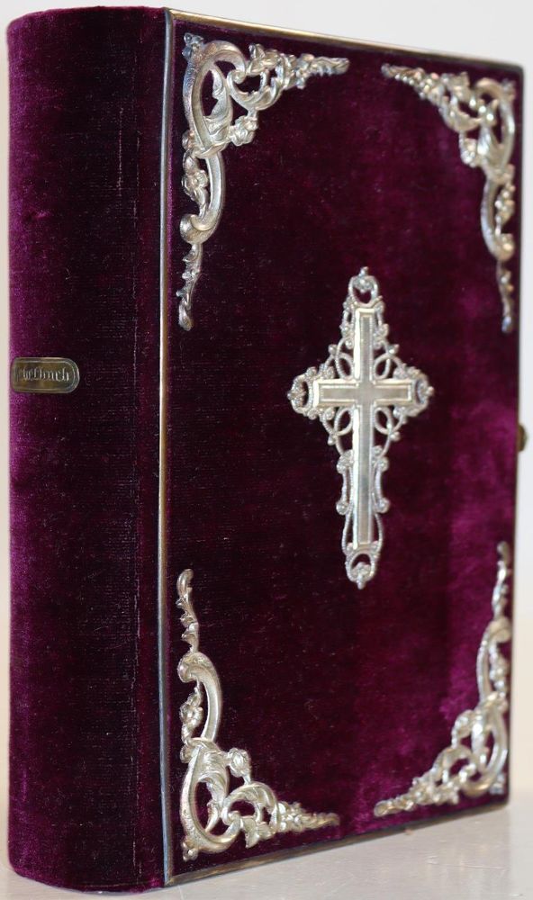 Große Abbildung Nr.1: 137-97 Violetter Samteinband: (Einband)