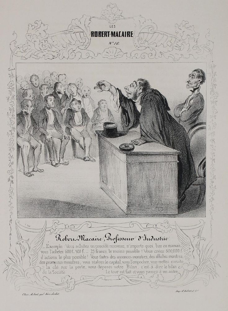 Große Abbildung Nr.2: 137-983 Daumier,H.: (Literatur und illustrierte Bücher bis 19.Jahrhundert)