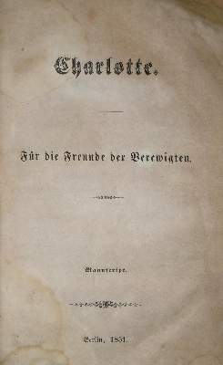 Bild Nr.1: 137-1041 (Kalb,C.v.).: (Literatur und illustrierte Bücher bis 19.Jahrhundert)