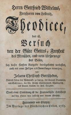 Bild Nr.1: 137-1059 Leibniz,G.W.v.: (Literatur und illustrierte Bücher bis 19.Jahrhundert)