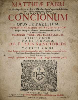 Bild Nr.1: 137-107 Faber,M.: (Alte Drucke, Handschriften und Theologie)