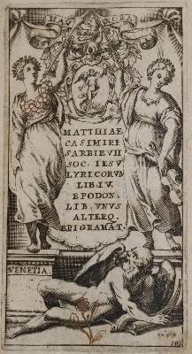 Bild Nr.1: 137-1094 Sarbievius,M.C.: (Literatur und illustrierte Bücher bis 19.Jahrhundert)