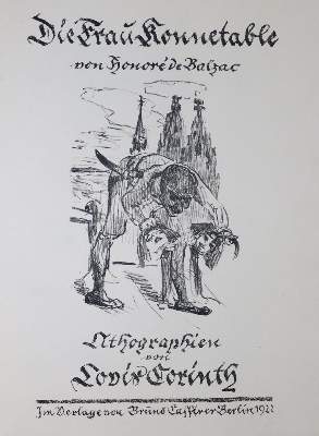 Bild Nr.5: 137-1122 Balzac,H.de.: (Literatur und illustrierte Bücher 20.Jahrhundert - Alte Literatur in modernen Ausgaben)