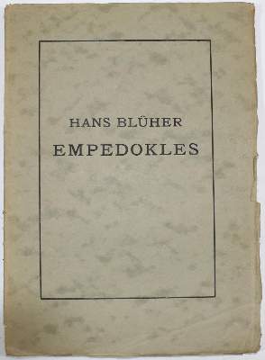 Bild Nr.3: 137-1126 Blüher,H.: (Literatur und illustrierte Bücher 20.Jahrhundert - Alte Literatur in modernen Ausgaben)
