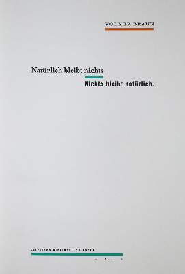 Bild Nr.3: 137-1134 Braun,V.: (Literatur und illustrierte Bücher 20.Jahrhundert - Alte Literatur in modernen Ausgaben)