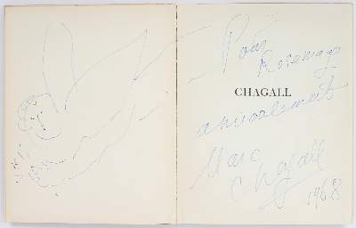 Bild Nr.1: 137-1145 Chagall,M.: (Literatur und illustrierte Bücher 20.Jahrhundert - Alte Literatur in modernen Ausgaben)