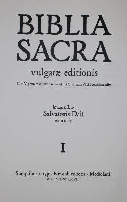 Bild Nr.1: 137-1152 Biblia sacra: (Dali)