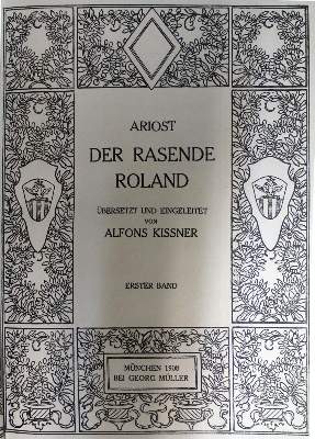 Bild Nr.1: 137-1203 Ariost, (L.): (Georg Müller Verlag)
