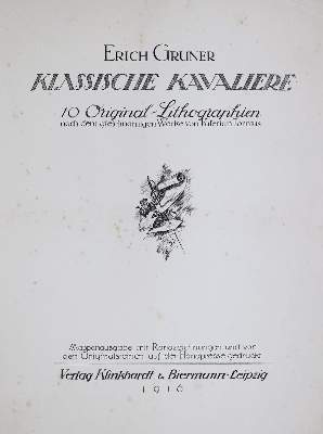 Bild Nr.8: 137-1214 Gruner,E.: (Literatur und illustrierte Bücher 20.Jahrhundert - Alte Literatur in modernen Ausgaben)