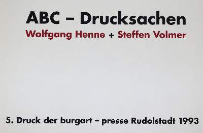 Bild Nr.2: 137-1219 Henne,W. u. S.Volmer.: (Literatur und illustrierte Bücher 20.Jahrhundert - Alte Literatur in modernen Ausgaben)