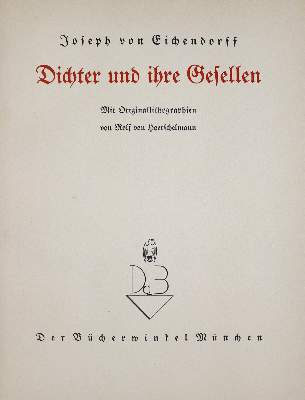 Bild Nr.2: 137-1227 Eichendorff,J.v.: (Hoerschelmann)