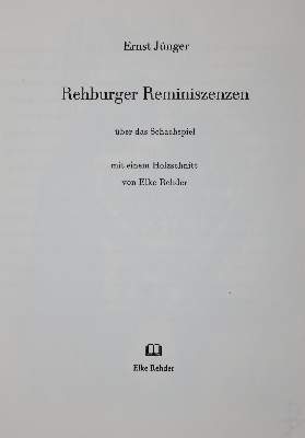 Bild Nr.2: 137-1245 Jünger,E.: (Literatur und illustrierte Bücher 20.Jahrhundert - Alte Literatur in modernen Ausgaben)