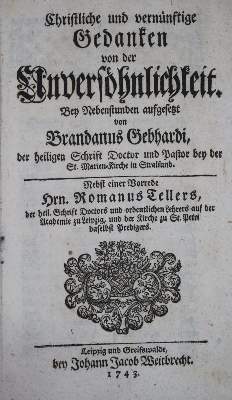 Bild Nr.2: 137-128 Gaussen,S.: (Alte Drucke, Handschriften und Theologie)