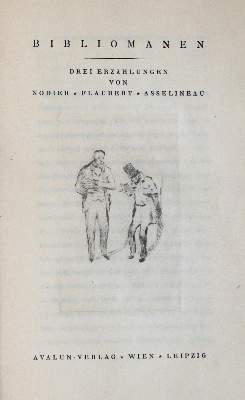 Bild Nr.2: 137-1381 Nodier,(C.), (G.)Flaubert u. (C.)Asselineau.: (Steiner-Prag)
