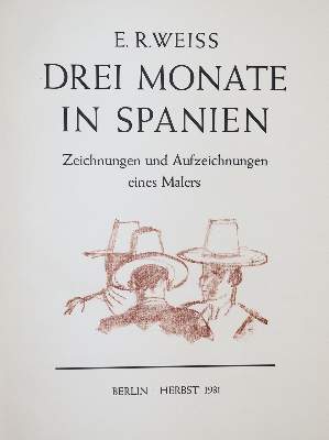 Bild Nr.2: 137-1406 Weiss,E.R.: (Literatur und illustrierte Bücher 20.Jahrhundert - Alte Literatur in modernen Ausgaben)