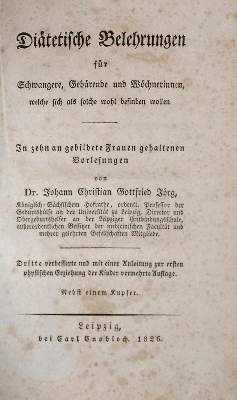 Bild Nr.2: 137-1452 Jörg,J.C.G.: (Medizin, Gynäkologie)
