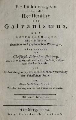 Bild Nr.1: 137-1458 Hellwag,C.F.: (Medizin)