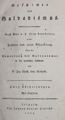 Bild Nr.1: 137-1481 Reinhold,J.C.L. u. (P.)Sue.: (Medizin)