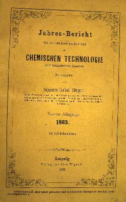 Bild Nr.1: 137-1532 Wagner,J.R. (Hrsg.).: (Verschiedene Gebiete - Varia, Chemie)
