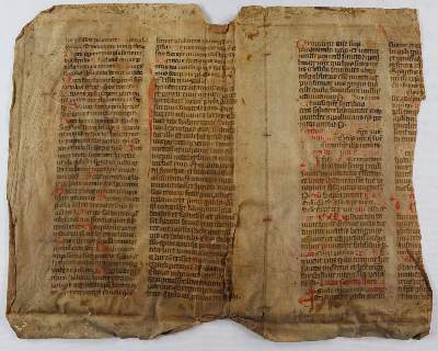 Bild Nr.1: 137-155 Großfolio-Doppelblatt.: (Handschriften)