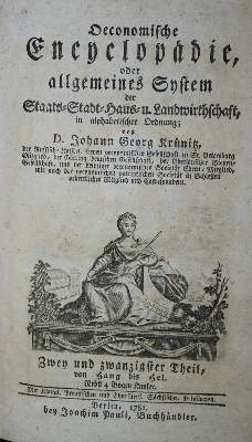 Bild Nr.1: 137-1566 Krünitz,J.G.: (Verschiedene Länder - Geschichte)