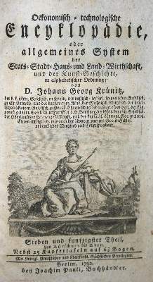 Bild Nr.1: 137-1577 Krünitz,J.G.: (Verschiedene Länder - Geschichte)