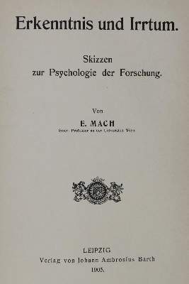 Bild Nr.1: 137-1604 Mach,E.: (Verschiedene Gebiete - Varia)