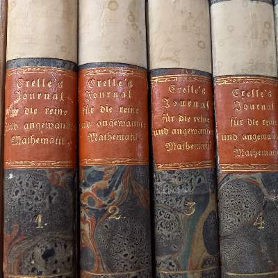 Bild Nr.4: 137-1610 Journal für die reine und angewandte Mathematik. (Verschiedene Länder - Geschichte, Mathematik)