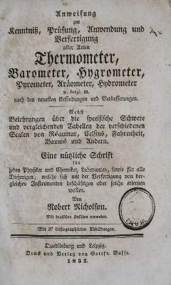 Bild Nr.1: 137-1617 Nicholson,R.: (Verschiedene Gebiete - Varia, Meteorologie)
