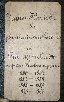 Bild Nr.1: 137-1622 Jahresbericht: (Verschiedene Gebiete - Varia, Optik)