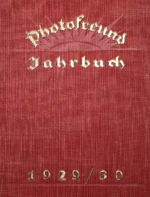 Bild Nr.1: 137-1623 Fotofreund Jahrbuch.: (Verschiedene Gebiete - Varia, Photographie)