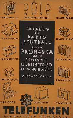 Bild Nr.2: 137-1629 Katalog: (Verschiedene Gebiete - Varia, Radio und Funk)