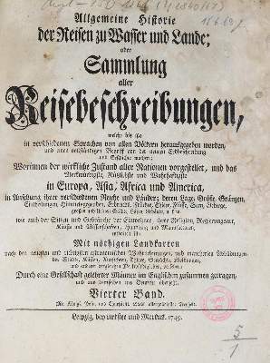 Bild Nr.1: 137-1649 Allgemeine Historie der Reisen: (Afrika)