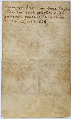 Bild Nr.2: 137-167 Vererygh brief: (Handschriften, Notariatsinstrument)
