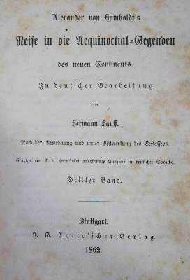 Bild Nr.1: 137-1674 Humboldt,A.v.: (Amerika)