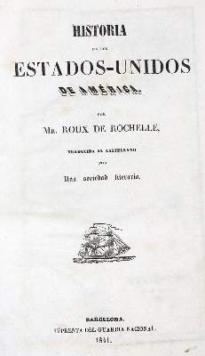 Bild Nr.1: 137-1684 Roux de Rochelle.: (Amerika)
